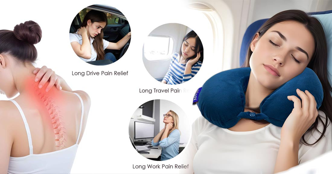 Travel neck pillow