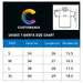 T-shirts Size Chart